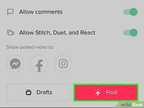 Image titled Post Videos on the Major Social Media Platforms Step 16