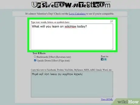 Image titled Type Upside Down Step 2