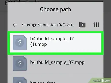 Image titled Open an MPP File on Android Step 5