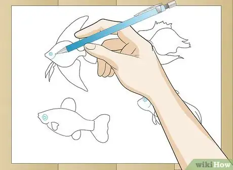 Image titled Draw Tropical Fishes Step 4