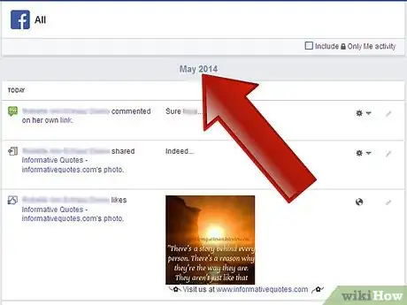 Image titled Use the Facebook Activity Log Page Step 3