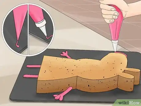 Image titled Make a Peppa Pig Cake Step 6