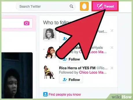 Image titled Be Noticed by Your Idol on Twitter Step 1