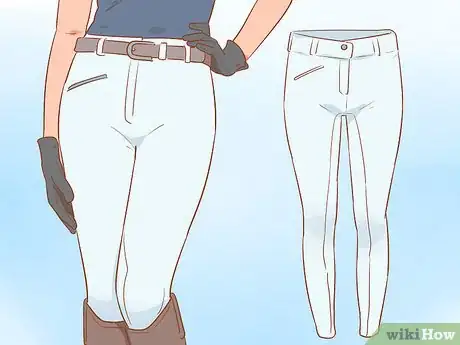 Image titled Dress for an English Horse Show Step 1