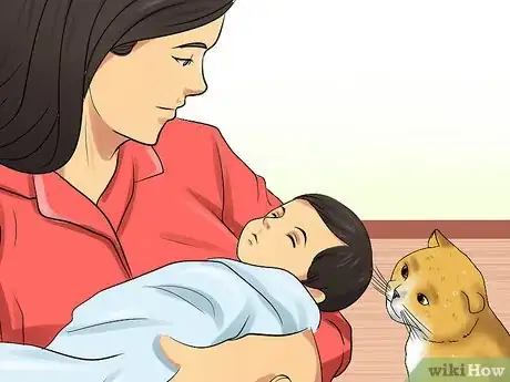 Image titled Prepare Your Cat for a New Baby Step 20