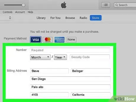 Image titled Change Your iTunes Payment Method on PC or Mac Step 7