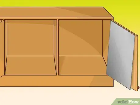 Image titled Hang Sheet Metal in Your Cabinets Step 12