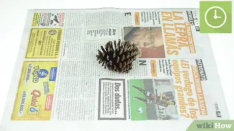 Image titled Make Christmas Tree Pinecones Step 3