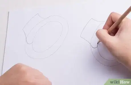 Image titled Draw Empty Handcuffs Step 4