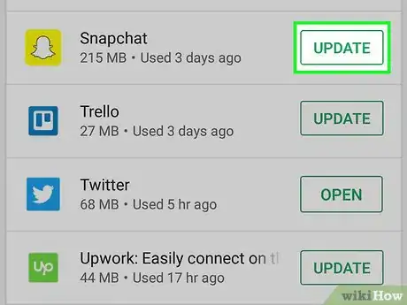 Image titled Use Birthday Lenses on Snapchat Step 1