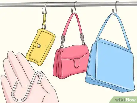 Image titled Hang Purses in a Closet Step 1
