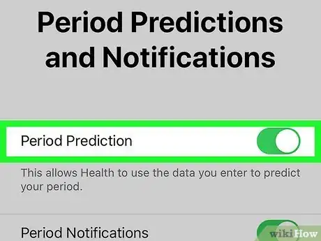 Image titled Track Your Mentrual Cycle in the iPhone Health App Step 8