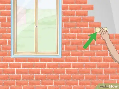 Image titled Paint Faux Brick Step 21