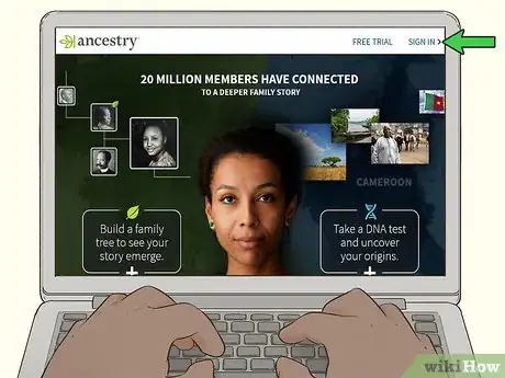 Image titled Add Siblings on Ancestry Step 1