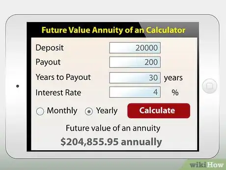 Image titled Calculate Annuities on a Finance Calculator Step 4