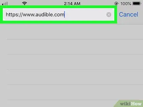 Image titled Get Audible Credits on iPhone or iPad Step 2