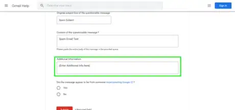 Image titled Enter Additonal Info into Gmail Abuse Form.png