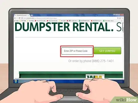 Image titled Order a Dumpster Step 2