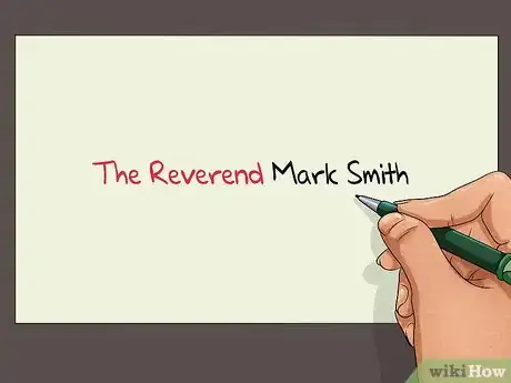 Image titled Address a Pastor and His Wife Step 1