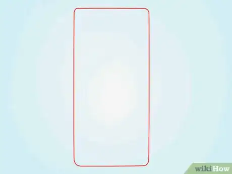 Image titled Draw a Cell Phone Step 1