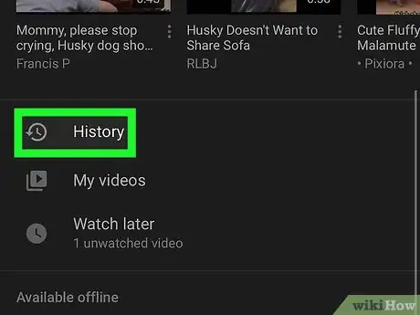 Image titled View Your YouTube History on iPhone or iPad Step 3