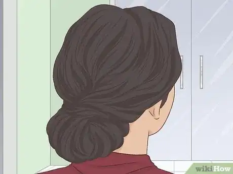 Image titled Wear Wavy Hair Up Step 8