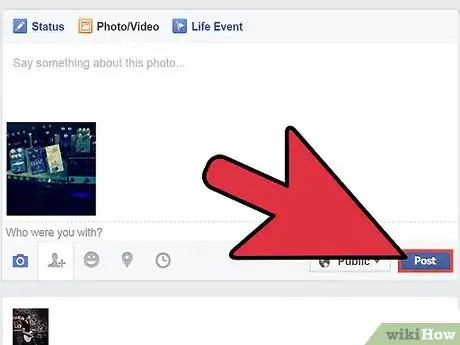 Image titled Share Videos on Facebook Step 7