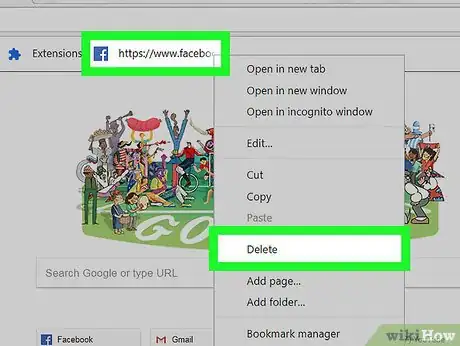 Image titled Delete Bookmarks Step 1