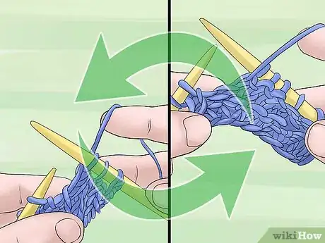 Image titled Knit a Basketweave Rib Stitch Step 7