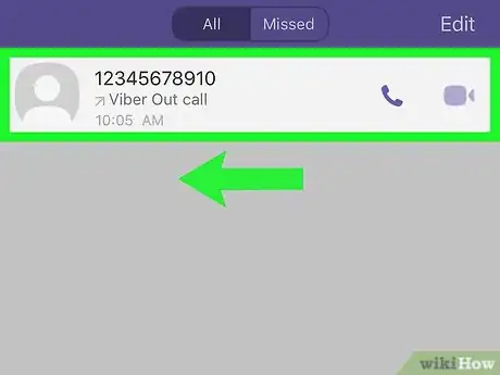 Image titled Delete Call History on Viber on iPhone or iPad Step 3