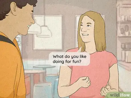 Image titled Ask Where Someone Works Step 1