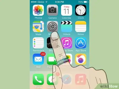 Image titled Block Safari on iPhone or iPod Touch Step 1