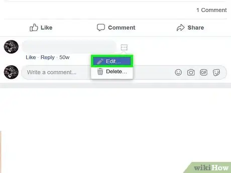 Image titled Edit Comments in Facebook Step 10