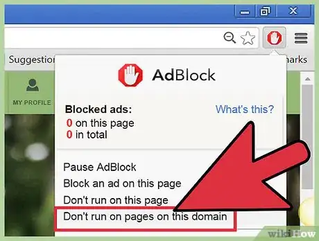 Image titled Whitelist wikiHow on an Ad Blocker Step 4