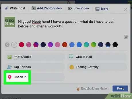 Image titled Post to a Facebook Group on PC or Mac Step 9