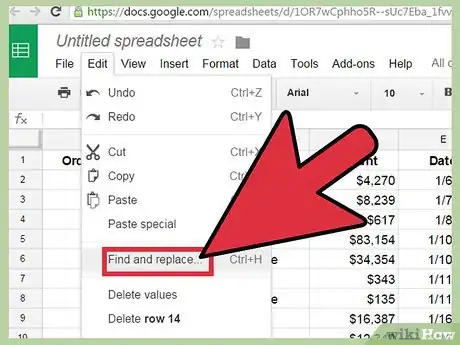 Image titled Search Within a Google Docs Spreadsheet Step 3