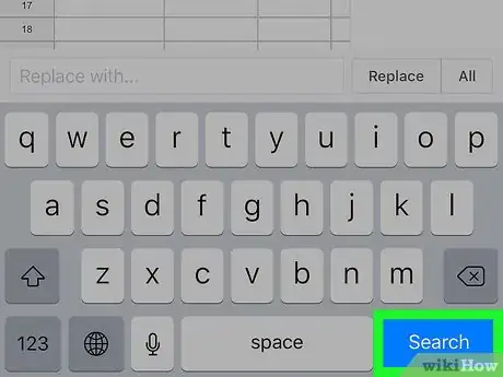 Image titled Search in Google Sheets on iPhone or iPad Step 7