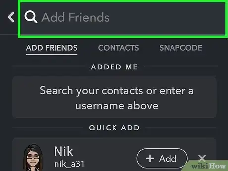 Image titled Become Best Friends on Snapchat Step 5