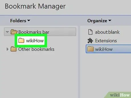 Image titled Move Bookmarks on Chrome on PC or Mac Step 7