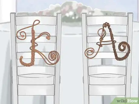 Image titled Decorate the Bride and Groom Table Step 7