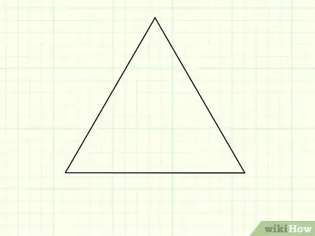 Image titled Draw the Koch Snowflake Step 1