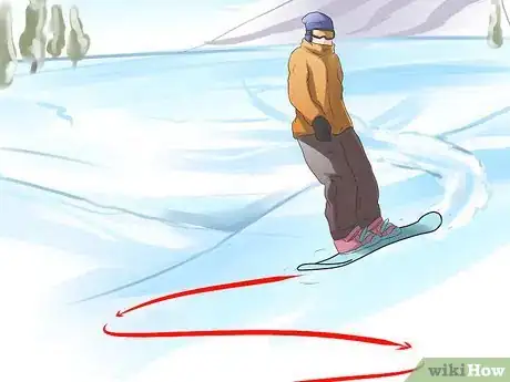 Image titled Snowboard Straight Without Catching an Edge Step 6