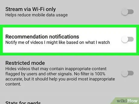 Image titled Turn Off Recommended Notifications on YouTube Music on iPhone or iPad Step 4
