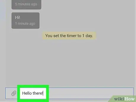 Image titled Send Disappearing Messages in a Signal Chat on a PC or Mac Step 5