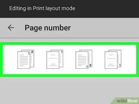 Image titled Add Page Numbers in Google Docs on Android Step 6