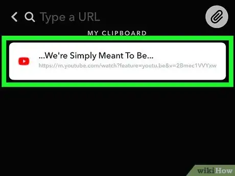 Image titled Post a YouTube Video on Snapchat on iPhone or iPad Step 9
