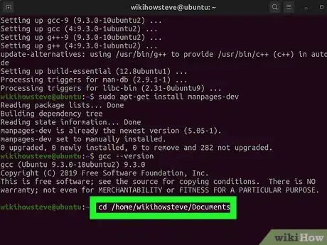 Image titled Compile a C Program Using the GNU Compiler (GCC) Step 4