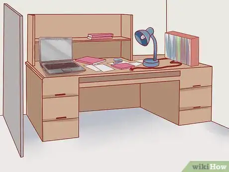 Image titled Turn Your Office Cubicle Into Your Personal Sanctuary Step 1