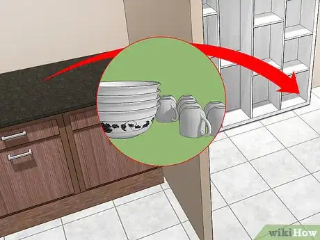 Image titled Arrange a Kitchen Without Cabinets Step 5