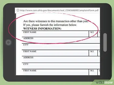 Image titled File a Complaint Against a Real Estate Agent in Ohio Step 9